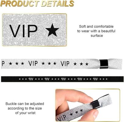 Εύκολο και ασφαλές RFID Polyester/Ribbon βραχιόλι για εκδηλώσεις συναυλιών και φεστιβάλ