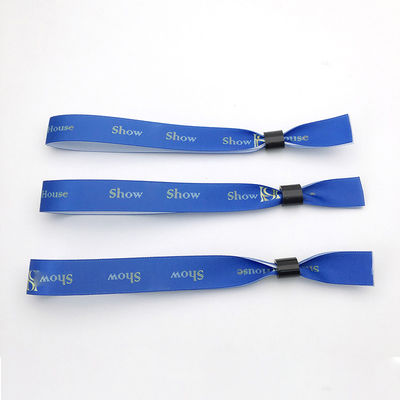Έναχρηστο RFID Polyester/Ribbon βραχιόλι για εκδηλώσεις του φεστιβάλ Custom 13.56 MHZ
