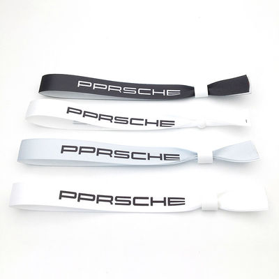 Έναχρηστο RFID Polyester/Ribbon βραχιόλι για εκδηλώσεις του φεστιβάλ Custom 13.56 MHZ