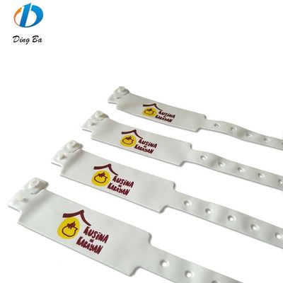 Πυρόστερο Custom Printed PVC/Vinyl Identification Wristband για την ταυτοποίηση εκδηλώσεων