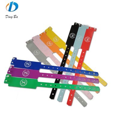 Πυρόστερο Custom Printed PVC/Vinyl Identification Wristband για την ταυτοποίηση εκδηλώσεων
