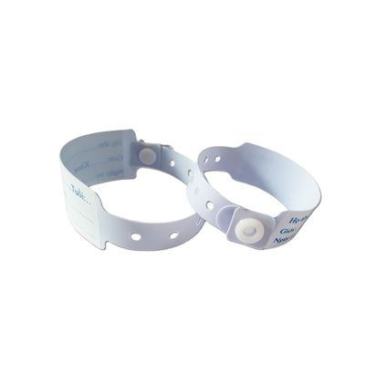 Χωρίς προσπάθεια Χοτ ID PVC RFID Baby Wristband για ομαλή ταυτοποίηση ασθενών