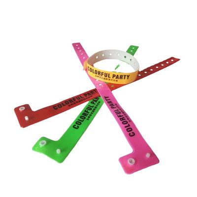 VIP Pass Εισαγωγή Εκδηλώσεις Custom Soft PVC βραχιόλι για μια φορά και αποκλειστική πρόσβαση