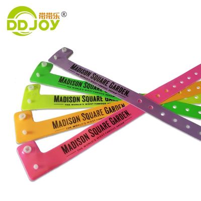 VIP Pass Εισαγωγή Εκδηλώσεις Custom Soft PVC βραχιόλι για μια φορά και αποκλειστική πρόσβαση