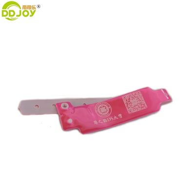 Εκδηλώσεις Πάρτι BANGLES Neon Color Custom Lock ID πλαστικό βινυλίκι βραχιόλια σε ευρύ σχήμα
