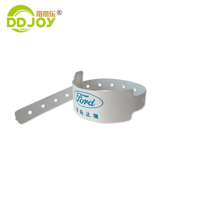 Δραστηριότητα προώθησης Custom PVC Vinyl βραχιόλια Μονοχρωματική εκτύπωση για εκδηλώσεις Πάρτι