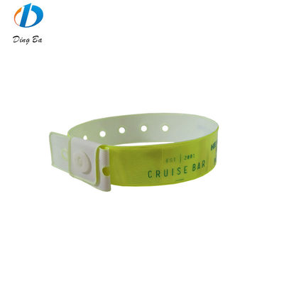 250*25mm/250*16mm κόκκινο βινύλιο PVC βραχιόλι βραχιόλια πρέπει να έχετε για την είσοδο VIP Pass
