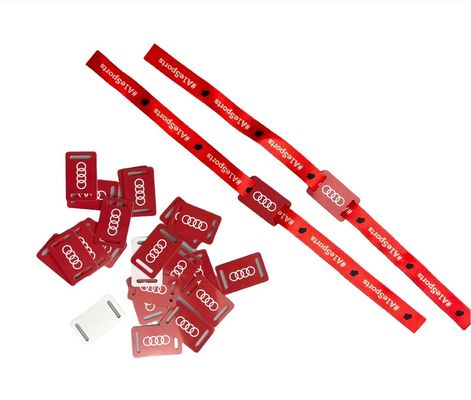 Προσαρμοσμένο μέγεθος RFID χάρτινα βραχιόλια θερμικής εκτύπωσης για αναγνώριση ιατρικών τσιπ