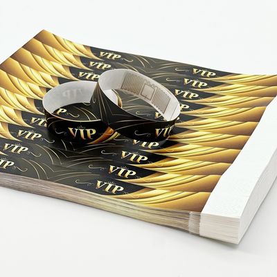 Εκδηλώσεις Σενάρια χρήσης πάρτι Προσαρμοσμένο λογότυπο Τυπωμένα RFID βραχιόλια με λειτουργία NFC