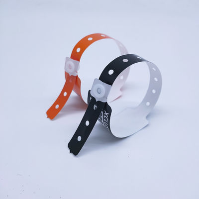 Αδιάβροχα βραχιόλια βινυλίου σε σχήμα L DDJOY Custom One Time για φεστιβάλ 250*16mm
