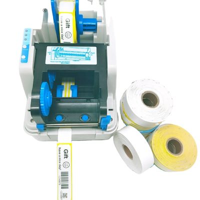 257*25mm Ενήλικες Προσαρμόσιμα άμεσα θερμικά χαρτιά ID βραχιόλια για εσωτερικό παιγνίδι