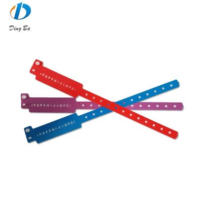 250*25mm πλατύ σχήμα Συνθετικό βραχιόλι Κανένας Τύπος πιστοποιητικού για εκδηλώσεις Φεστιβάλ