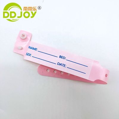 Προσαρμοσμένο αντρικό βραχιόλι PVC/Vinyl για νοσοκομειακό ιατρικό ID παιδιού από την DDJOY σε χύδη