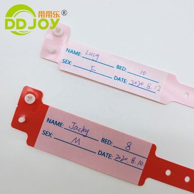 Προσαρμοσμένο αντρικό βραχιόλι PVC/Vinyl για νοσοκομειακό ιατρικό ID παιδιού από την DDJOY σε χύδη