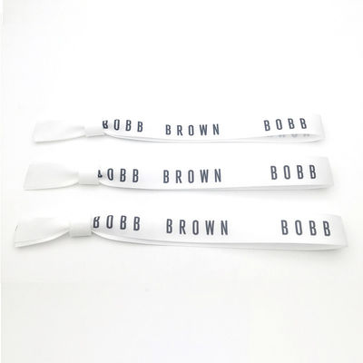 Τύπο Custom Logo βραχιόλια βραχιόλια σατέν υφάσματος RFID τσιπ για πάρτι και εκδηλώσεις
