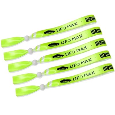Μόδας RFID CHIP Custom Event Party Ribbon Satin Fabric Wristbands για περιστάσεις