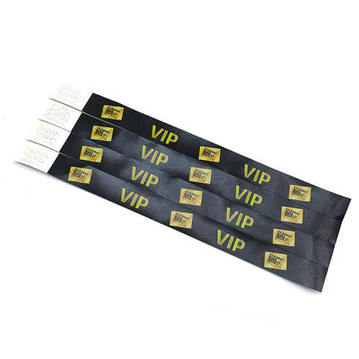 Αδιάβροχο Custom Tyvek Wristband έτοιμο για VIP Φεστιβάλ