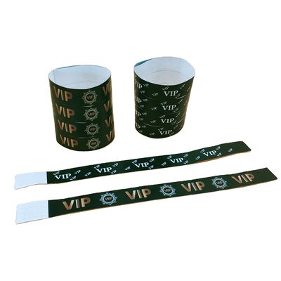 250*25mm/250*19mm Σκληρό χρώμα Tyvek βραχιόλι Αδιάβροχο και ανθεκτικό για όλες τις περιπτώσεις