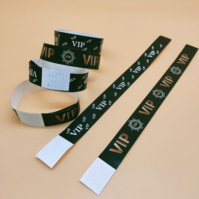 250*25mm/250*19mm Σκληρό χρώμα Tyvek βραχιόλι Αδιάβροχο και ανθεκτικό για όλες τις περιπτώσεις