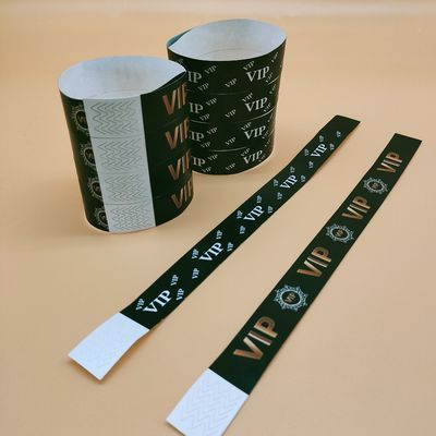 250*25mm/250*19mm Σκληρό χρώμα Tyvek βραχιόλι Αδιάβροχο και ανθεκτικό για όλες τις περιπτώσεις