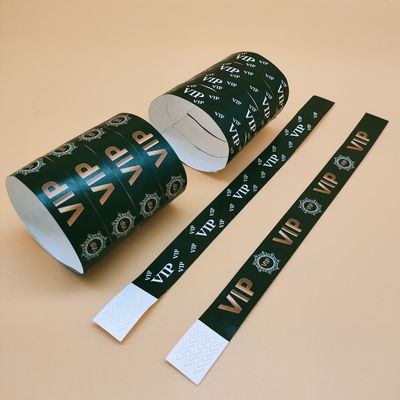 Πράσινο DDJOY Tyvek βραχιόλια για το Stock Festival Διεθνής Ναυτιλία
