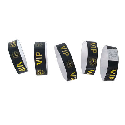 Γάμα ID Arm Band Custom Αδιάβροχο Tyvek βραχιόλια για εκδηλώσεις και φεστιβάλ 250 * 19mm