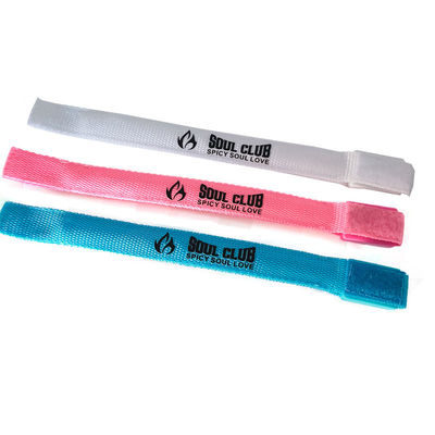 255.16*20mm Custom Printing LED Wrist Band για πάρτι και εκδηλώσεις που λάμπουν στο σκοτάδι