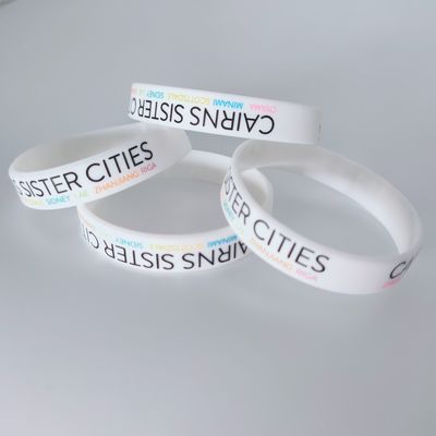 170*12*2mm πλάτος ζώνης λάμπει σε σκοτεινό Custom Silicon βραχιόλι για εκδηλώσεις Φεστιβάλ