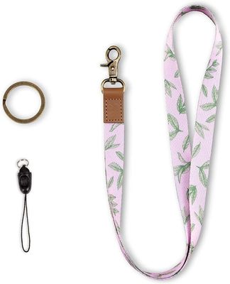 Προσαρμοσμένη ασφάλεια εκτύπωση Polyester Neck Lanyards με κάρτες Keychain κινητό τηλέφωνο