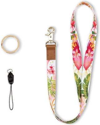 Γραφείο 90 * 15mm επίπεδα πολυεστέρα Custom Single Sublimation Lanyards για την εξατομίκευση