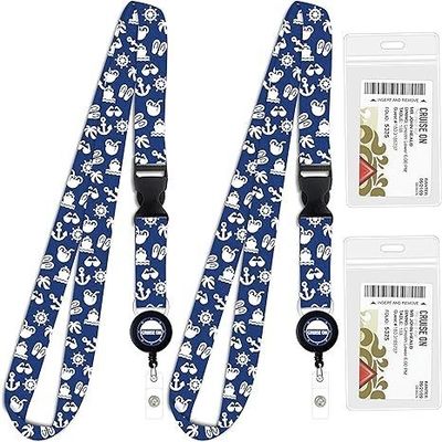 Προσαρμοσμένο θερμαινόμενο μεταφορά Keychain Neck Strap Polyester κορδόνια για τα κλειδιά Πολλά χρώματα