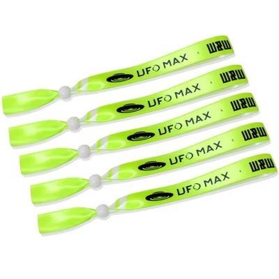 Πάρτι και εκδήλωση RFID βραχιόλια Custom Satin ύφασμα με εκτύπωση λογότυπου 350 * 15mm μέγεθος