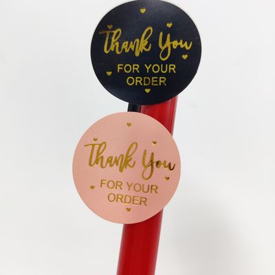 1 ιντσών Αδιάβροχο Kraft Paper Roll Χρυσό Ετικέτα Ετικέτα Ετικέτα για Προσαρμοσμένη Παραγγελία