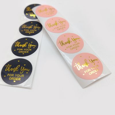 1 ιντσών Αδιάβροχο Kraft Paper Roll Χρυσό Ετικέτα Ετικέτα Ετικέτα για Προσαρμοσμένη Παραγγελία