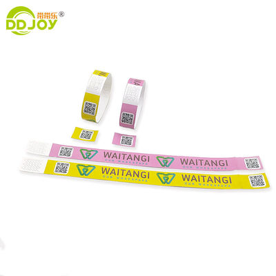 Πάρτε την είσοδο σας σε φεστιβάλ με Custom Tyvek Wristband 250*25mm