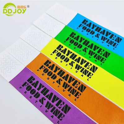 250*25mm/250*19mm ανθεκτικό στα δάκρυα, ανθεκτικό στο νερό, χαρτί DuPont Tyvek για εκδηλώσεις