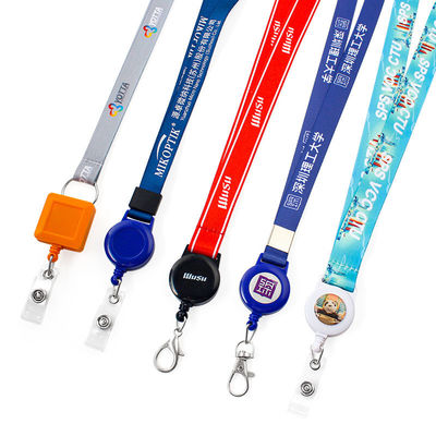 Πολυεστέρα Jacquard/Sublimation Neck Lanyard Προσαρμοσμένη σχεδίαση και πολλά χρώματα για δώρα