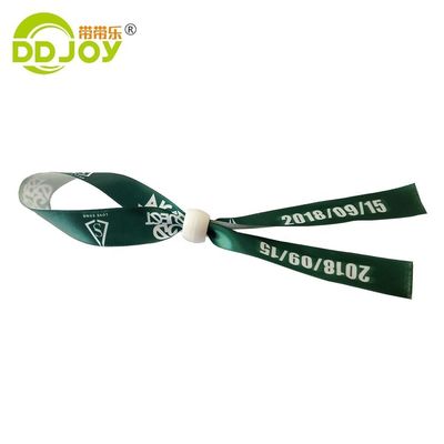 Φεστιβάλ υφασμένο πολύχρωμο Custom Polyester Fabric βραχιόλι για απεριόριστα σενάρια χρήσης