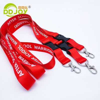 Προσαρμοσμένη εκτύπωση λογότυπου Sublimation Lanyard με εκτύπωση και αποστολή DHL/UPS/FEDEX/Aramex