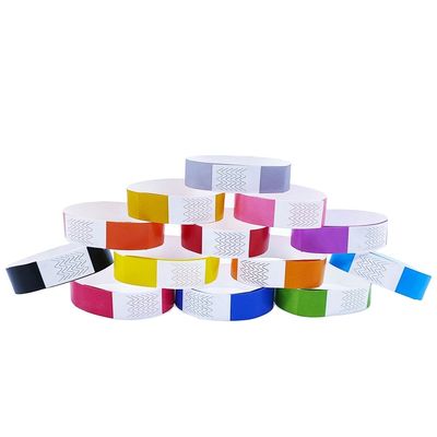 100pcs Count 3/4 ίντσες Tyvek βραχιόλι για βολική πρόσβαση στην εκδήλωση και την ασφάλεια