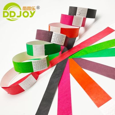 100pcs Count 3/4 ίντσες Tyvek βραχιόλι για βολική πρόσβαση στην εκδήλωση και την ασφάλεια