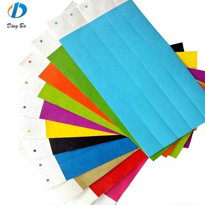Χάρτινη ζώνη Tyvek βραχιόλι ζώνη πλάτος 250*19mm Προσαρμοσμένα Φεστιβάλ δώρα βραχιόλια Εκδήλωση