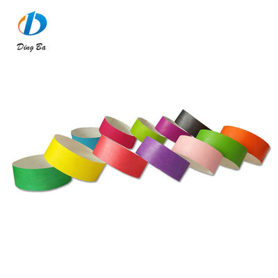 Χάρτινη ζώνη Tyvek βραχιόλι ζώνη πλάτος 250*19mm Προσαρμοσμένα Φεστιβάλ δώρα βραχιόλια Εκδήλωση