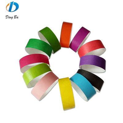 Χάρτινη ζώνη Tyvek βραχιόλι ζώνη πλάτος 250*19mm Προσαρμοσμένα Φεστιβάλ δώρα βραχιόλια Εκδήλωση