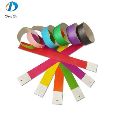 Χάρτινη ζώνη Tyvek βραχιόλι ζώνη πλάτος 250*19mm Προσαρμοσμένα Φεστιβάλ δώρα βραχιόλια Εκδήλωση