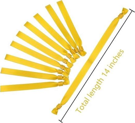 Επεξεργασμένα RFID βραχιόλια με υλικό από σατέν και ασφαλές τσιπ