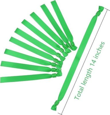Επεξεργασμένα RFID βραχιόλια με υλικό από σατέν και ασφαλές τσιπ