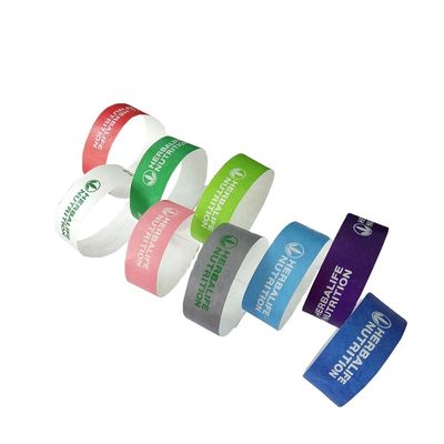 DDJOY Custom Tyvek Material Party Unisex 3/4 ιντσών βραχιόλια