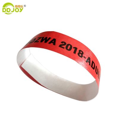 Το Event Party προμηθεύει Custom Tyvek Paper Wrist Bands με τεχνικές ψηφιακής εκτύπωσης